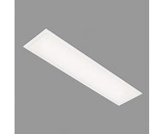 Briloner - Pannello a LED, plafoniera a LED, lampada da soffitto 22 Watt, 2.200 Lumen, 4.000 Kelvin, bianco, 1.000x250x60mm (LxPxH)