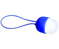 Lexon LH44B5 Clover - Lampada da tavolo portatile, colore: blu