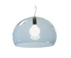 Kartell Fl/Y Lampada a Sospensione, E27, 15 W, LED, Azzurro Nuvola