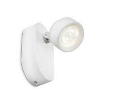 Philips 532703116 Rimus Singolo Faretto a LED, Bianco