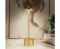 Hapfish Lampada da Tavolo Senza Fili 8000mAh, Ricaricabile Lampada da Scrivania LED con Telecomando e Touch, 3 Modalità di Colore, Dimmerabile, Luce per Comodino, Sala da Pranzo, Camera da Letto