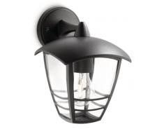 Philips Creek Lampada da Parete per Esterno, Lanterna Down, Alluminio Nero