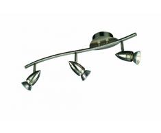 Philips Lighting 549461710 Comet Barra Ondulata Spot, 3 Luci