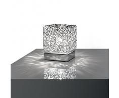 Ideal Lux Quadro TL1 Lampada, Alluminio