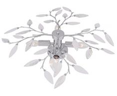 PLAFONIERA CROMO, LAMPADINE ESCLUSE: 4xE14 40W Art. 63160-4 [Cucina]