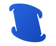 WINOMO Fai da te soffitto a sospensione lampada ombra IQ Jigsaw Puzzle Kit - taglia M (blu)