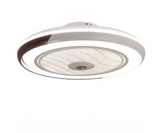 Fan ceiling light Invisibilità Soffitto Ventilatore Luce con Telecomando LED Ultra-silenzioso Lampadario Interna Soggiorno Moderno Creativo Soffitto Droplight Camera da Letto Per Bambini Lampada