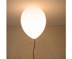 Moderna ombra bambini spazio, vetro paralume, party, festival - il palloncino Lampade per soffitto，Plafoniera，1XE27, 40W, 6 colore (Bianco，Giallo，Blu，rosso ，verde，arancione）