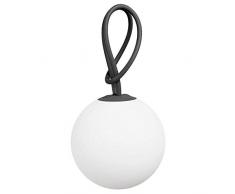 Fatboy® Bolleke Antracite | Lampada a Sospensione LED per interni ed esterni | Senza Fili | Ricaricabile con USB