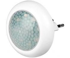 GOOBAY ICLLE002 - Luce Notturna LED Rotonda con Sensore di Movimento ad Infrarossi, A++