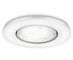 Philips Smart Spots 579953116 - Faretto da incasso a 1 luce, lampadina da 9 W inclusa