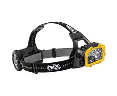 PETZL, Duo Rl , Lampada Frontale, Nero/Giallo, Taglia Unica, Unisex-Adulti