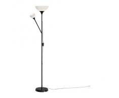 IKEA NOT - Lampada da terra lampada da lettura lampada da lettura - 176 cm, colore: nero