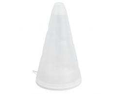 Raqz Lampada a Sospensione Solare Led Giardino Inserto Conico Piano Luce Conica Decorativa per Lampadario Solare Lampada da Prato Lampada a Sospensione Lampada a Sospensione Solare