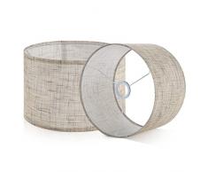 YISUN Paralume, 30cm Inferiore,Altezza 20 cm,2 Paralumi per Portalampada E27, Paralume per Lampade da Terra o da Tavolo