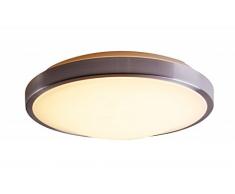 LED Plafoniera 1x18 watt IP44 policarbonato lampada da soffitto bagno