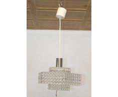 Globe-Warehouse - Lampada da soffitto Vintage Anni 70, in Acrilico Trasparente