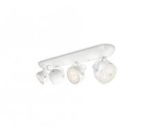 Philips Dyna Lampada con 4 Faretti, LED, Bianco
