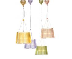 Kartell Ge Lampada a Sospensione, Confezione da 1 Pezzo, Giallo, Policarbonato