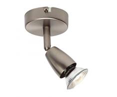 Saxby Amalfi - Lampadario a faretto alogeno, 365 lm (1 x 50 W, Attacco GU10 - Incluso)