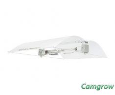 Adjust-a-Wings Defender riflettore White Large Incluso 2 X Attacco Grow per Lampada ai vapori di Sodio