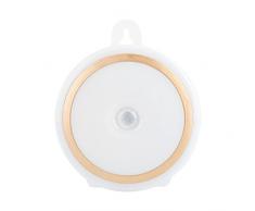 Lampada da notte intelligente, lampada da telecomando a 5 luci wireless a LED per armadio guardaroba, luce notturna a LED, luce notturna(ricaricabile)