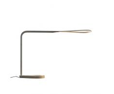 Fontana Arte Kinx - Lampada da scrivania a LED, 67 x 43 cm, con dimmer 2700 K, 940 lm, colore: Bianco