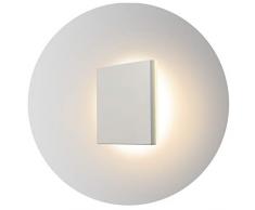 Topmo-plus 8W Lámpara da parete LED OSRAM SMD Luci Muro Applique design per interno/esterno waterproof IP65 alluminio Faretto soggiorno / terrazzo / giardino 15CM (bianco / bianco caldo)