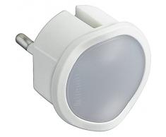 BTicino Torcia demergenza estraibile e Luce Notturna S3625DL, 220 volt, bianca