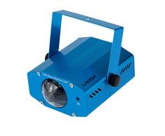 Lixada ortabile Mini LED Palcoscenico Effetto Illuminazione Acqua Onda Effetto Suono - attivato ondulazione Luci Proiettore per Festa Lightshow Disco KTV Club Matrimonio Bar Casa (Blu)