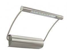 Bioledex LTI-0901-253 - Lampada per illuminazione quadri, in acciaio INOX