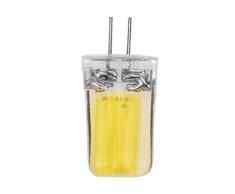 Starnearby G4 G9 dimmerabile silicone COB LED Lampadina di ricambio per faretto alogeno lampada lampadario di cristallo G4 White