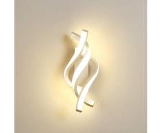 LED Lampada da Parete, 22W Applique da Parete Moderno, Lampada a Muro Luce 2500 Lumen per Camera da Letto Soggiorno Corridoio