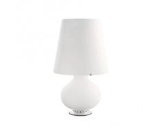 Fontana Arte 1853 - Lampada da tavolo, misura piccola, 20 x 34 cm (diametro x altezza), in vetro opale