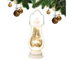 Appoo Lanterna a Olio,Piccola Lanterna Vintage con Fiamma Tremolante | Lanterna Vintage a LED con Fiamma tremolante, Lampada a Cherosene da Campeggio per Arredamento