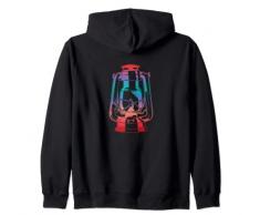 Lampada ad olio depoca Felpa con Cappuccio