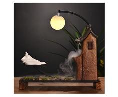 Fontane da tavolo Fontana da tavolo for interni Decorazioni for la casa Fontana dacqua con base Decorazione Zen Lampada da tavolo Fontana Opera darte, Fontana da tavolo in stile cinese Decorazione d