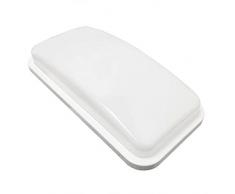 PLAFONIERA LED RETTANGOLARE APPLIQUE 20W IP65 ESTERNO