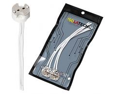Presa della lampada per MR16, Presa della lampada ceramica base GU5.3 (max. 250V/2A) di ISOLATECH; (qui: 2 pezzi)
