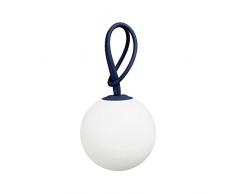 Fatboy® Bolleke Blu navy | Lampada a Sospensione LED per interni ed esterni | Senza Fili | Ricaricabile con USB