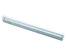 Plafoniera led sottopensile 150cm collegabile luce fredda 36W neon barra led T5