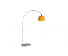 CCLIFE lampada a stelo Lampada ad Arco lampada da terra ad arco altezza Regolabile 145-220 cm con Base in Marmo E27 max. 60 W