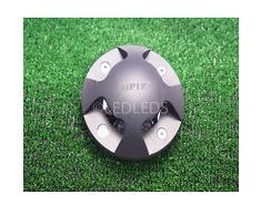 FARETTO LUCE CALDA LED 7W IP66 SEGNAPASSI CARRABILE CALPESTABILE ESTERNO RADENTE