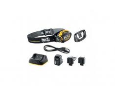 Petzl PIXA 3R Torcia frontale per fascia nera, gialla IP67, 90 lm, Lithium Polymer (LiPo), 13 h