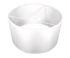 RAYHER HOBBY 23085102, Paralume, Personalizzabile, Bianco, 30 x 16 cm, plastica