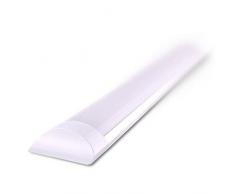 TEMPO DI SALDI Plafoniera LED da 36W a Luce Bianca Fredda Lunga 120 cm Lampada da Soffitto Slim