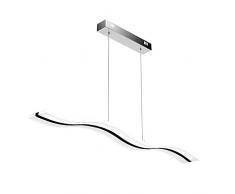 Lampadario a Sospensione LED,Create For Life® Lampadario LED, Lampadario Moderno LED, LED Plafoniera 36W,per ristorante/Ufficio/Soggiorno/Camera da letto/Caffè/Bar (Bianco freddo 6000K)
