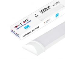 V-TAC Plafoniera LED Lineare da Soffitto con Chip Samsung 10W, Tubo Led, Lunghezza 30 cm, Lampada Rettangolare IP20 per Parete, Garage, Magazzino, Negozio - Colore Luce 4000k Bianca Naturale