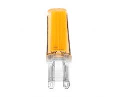 Silicone Starnearby G4 G9 dimmerabile COB LED Lampadina 4 W sostituisce luci per faretto alogeno lampada lampadario di cristallo G9 Warm White