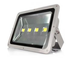 Faro 4 led da 200W per interno ed esterni, fari a led a risparmio energetico alta qualità, lampada led ad alta illuminazione ideale per illuminare giardini, parchi e piazzali